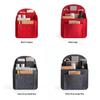 Insert Organisateur de Sac à Dos en Feutre Sac à Compartiments Multiples Doublure Sac dans Sac Grande Capacité Léger Séparateur Pour Voyage École Rangement