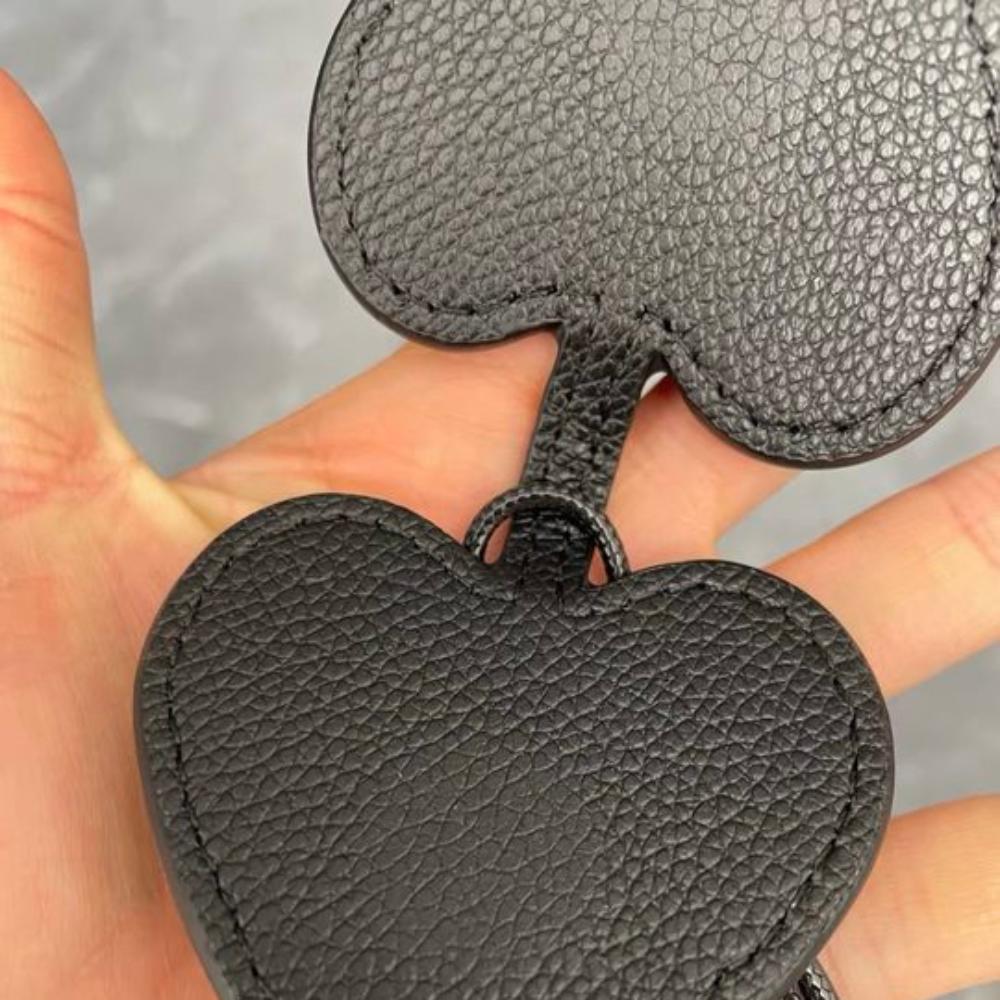 Sunglasses Storage Pu Leather Lanyard Glasses Clip Anti-lost Sunglasses Pendant  Outdoor