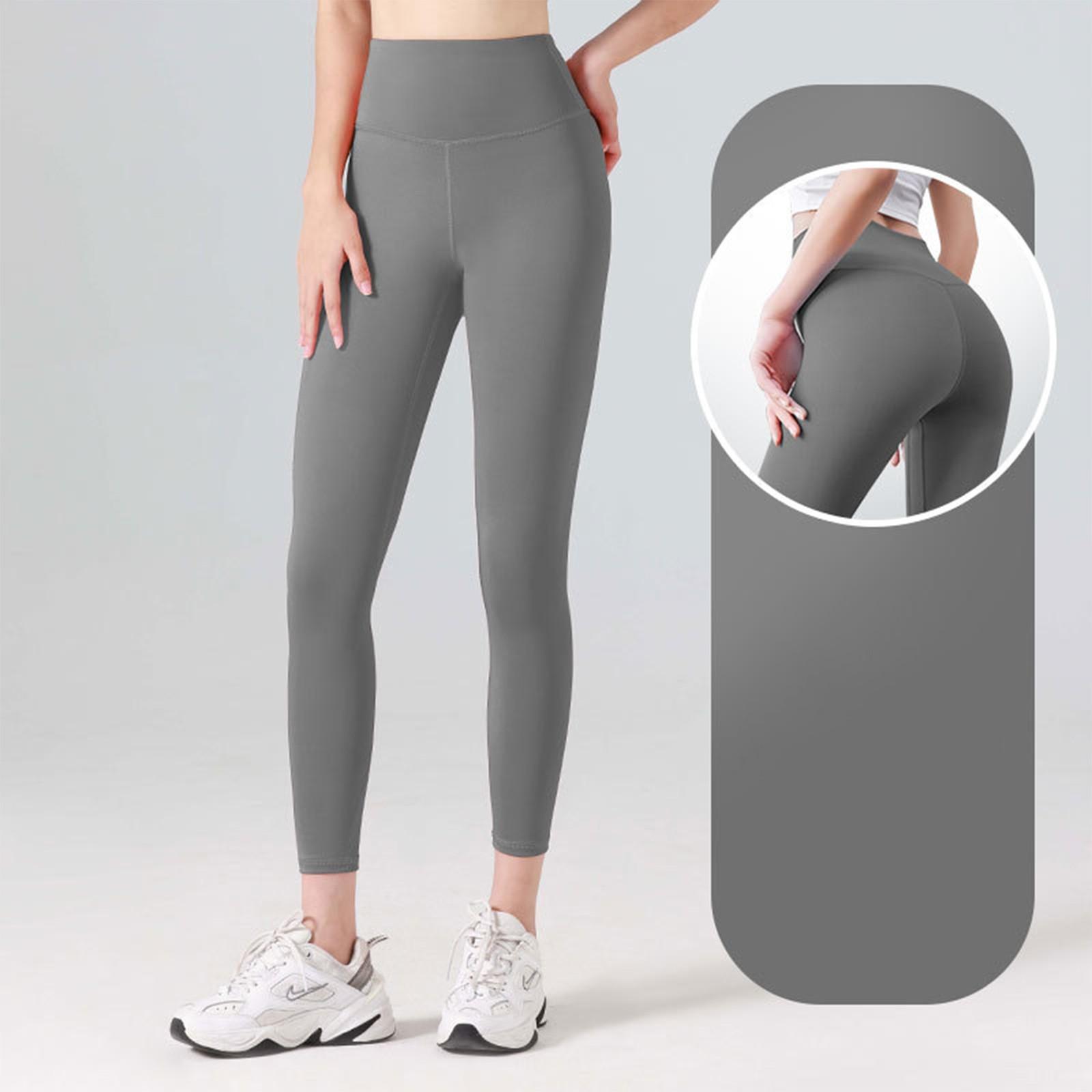 Fashion Women s Tie- Printed Yoga High Waist Yoga Stitching Cropped Pants M