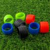 2Pcs Bike Handlebars Strap Tape Fixing Silicone Rings Elastics Strap Fixing Rings Tape Plug Bike Handle Grip Wrap Plug