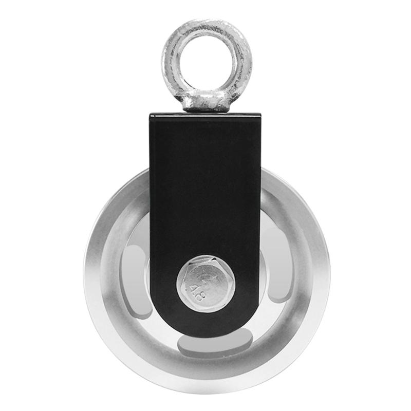 DIY Bracket Aluminum Pulley Bearing Working-Out Fitness Pulley Roller Wheel for Home Gym Equipment Home Accessories
