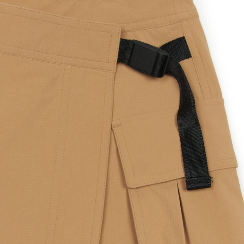 New MLB Gofcore Boston Red Sox Casual Short Skirts Women's Light Camel 3FSKB0653-43CAL