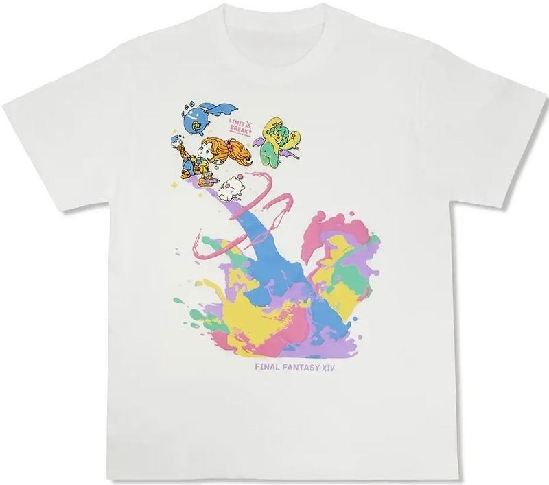 

Final Fantasy XIV Vintage Loose Tshirt personality Clothes Suitable for all seasons Retro Fashion Streetwear Trendy high quality 5XL різнокольоровий