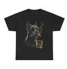 Smoking Schnauzer Dog Funny Shirt Whiskey Lover Gift Graphic Print Tee