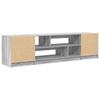 TV Stand Gray Sonoma 188.5 x 41 x 50 cm Engineered Wood