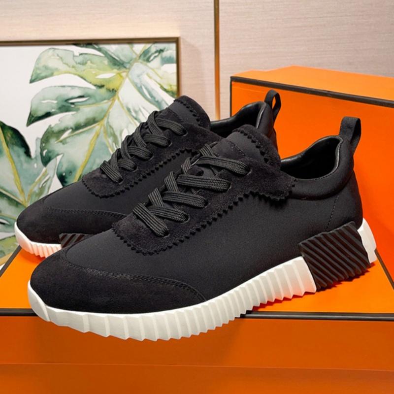Homesick Men's Casual Leather Sports Shoes Black Adhesive Low-Top Lace-Up Daily Wear Comfortable Breathable Spring Autumn