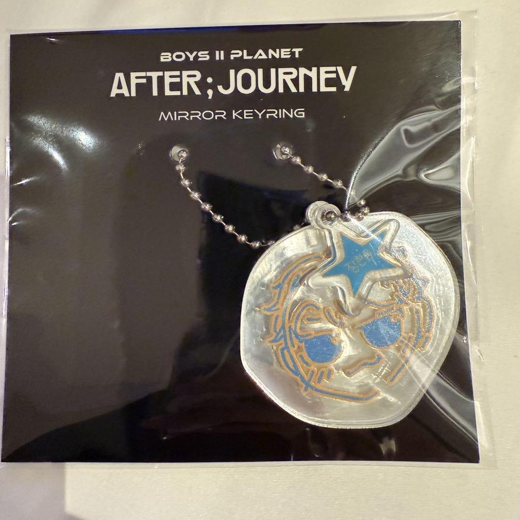[USED] Hanum BOYSIIPLANET Boypla 2 Archive Exhibition Mirror Key Ring