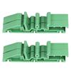 2 Set Circuit Board Bracket C45 DIN Rail Mounting Adapter Install Screw Accessories KPRH‑180