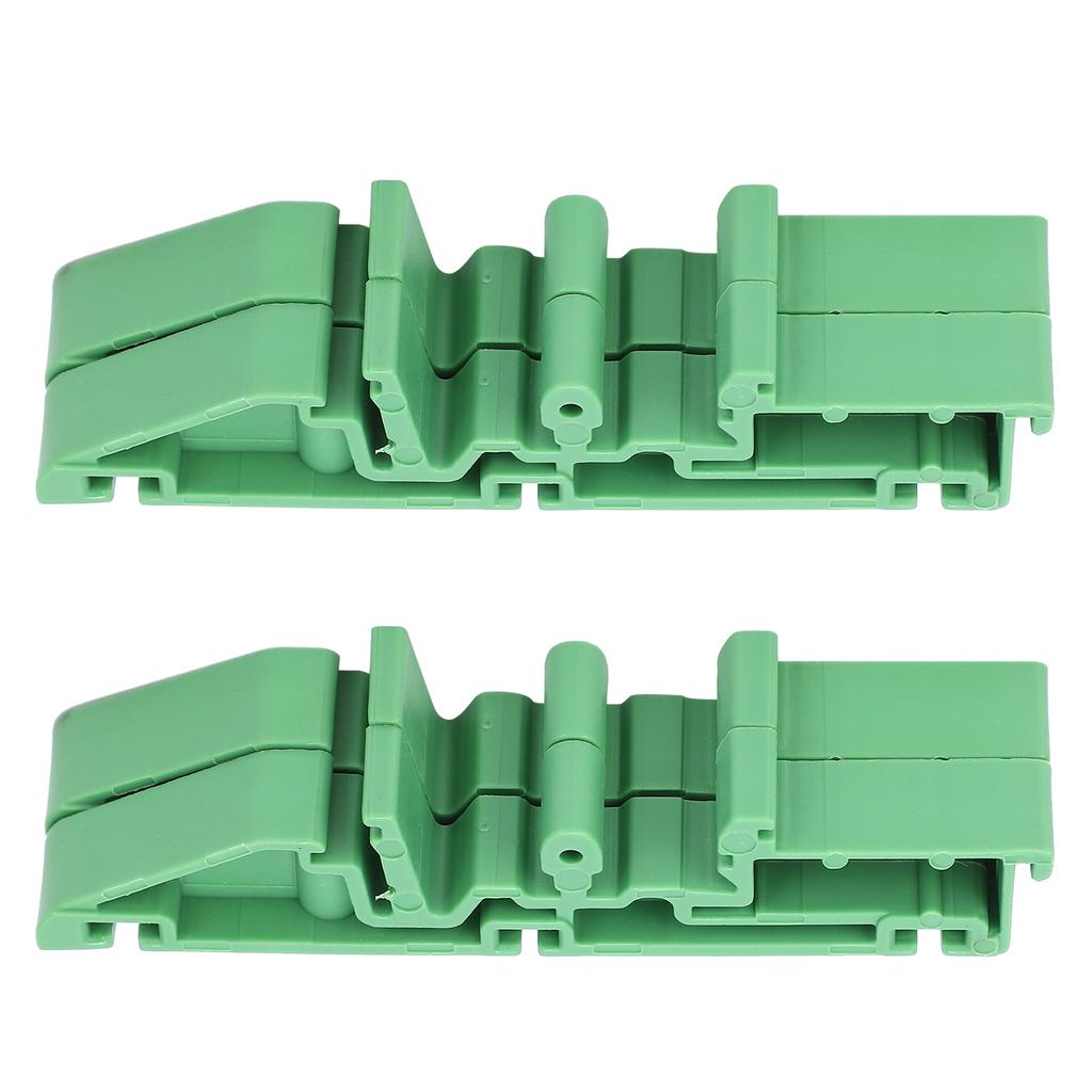 2 Set Circuit Board Bracket C45 DIN Rail Mounting Adapter Install Screw Accessories KPRH‑180