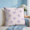 Cute Starfish Cushion Cover Short Plush Soft DoubleSided Printing Pillow Case Cozy Sofa Bedroom Home Decor Gift