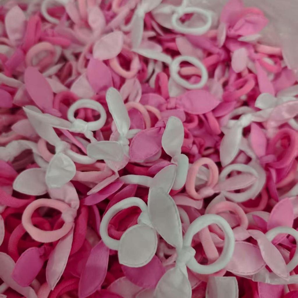 Elastico per Capelli con Fiocco a Forma di Orecchie di Coniglio: Accessorio Elastico per Capelli Carino e Durevole per Bambine
