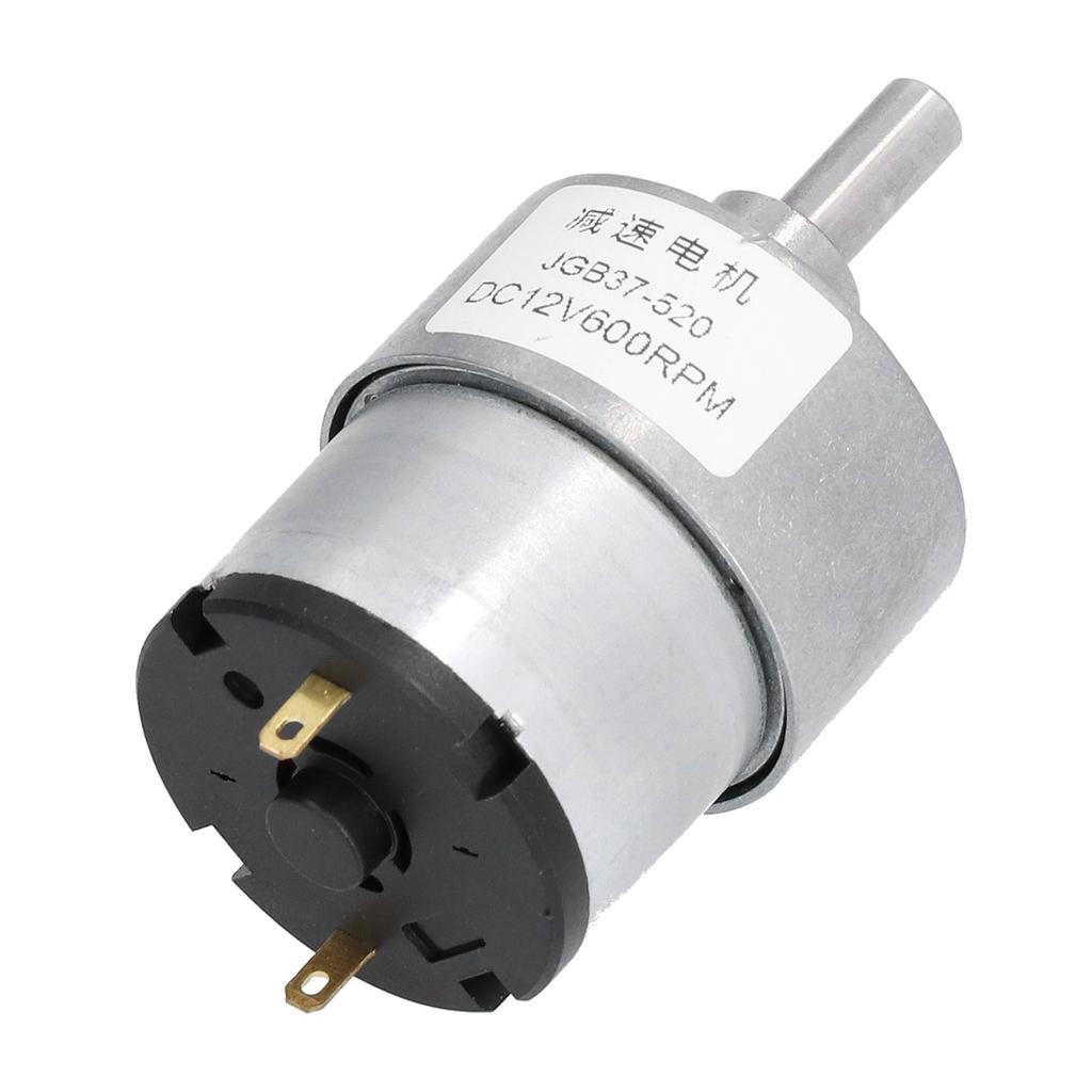 JGB37?520 12V 600RPM DC Worm Gear Motor Turbo Reducer Shaft for Window Door Opener