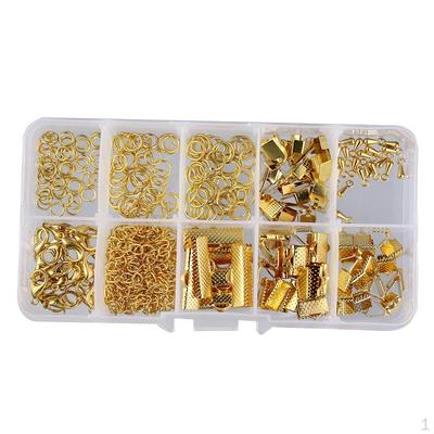 Kit iniziale per creazione di gioielli, orecchini, bracciali, collane, accessori - Oro