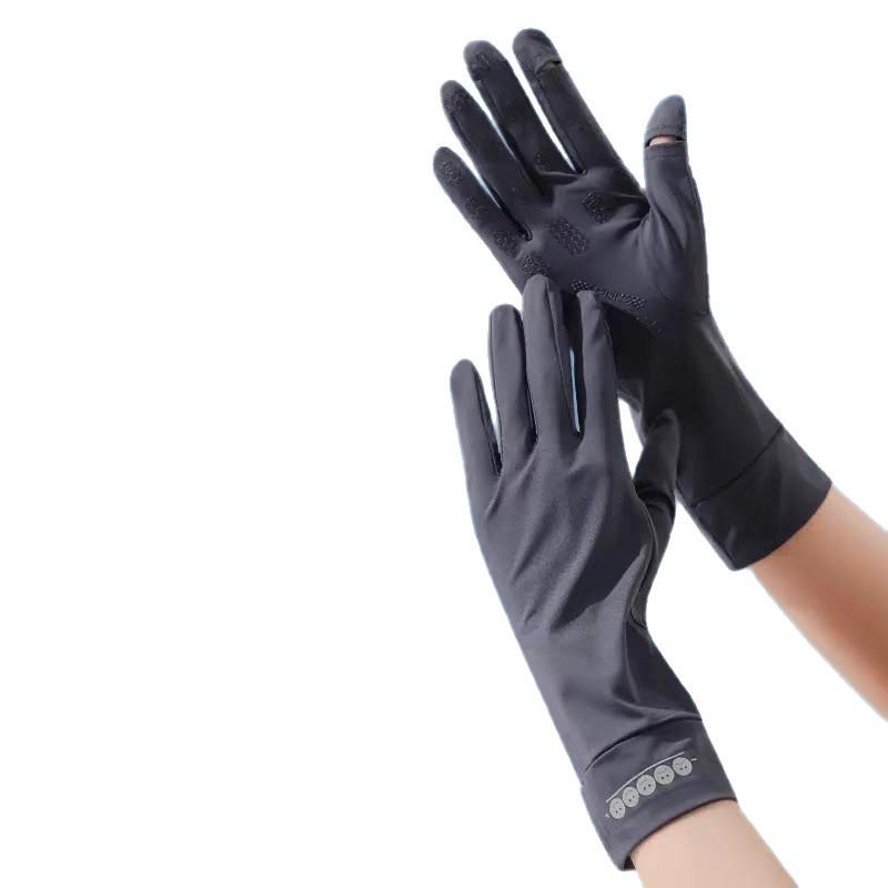 Sun Protection Gloves, UV Protection Full Finger Gloves with Touchscreen Fingertips