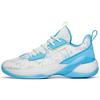 New Light Cavalry 7 Cushioning Anti Slip And Wear Resistant Low Top Basketball Shoes White Blue 112221606-1