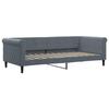 VidaXL Daybed with Mattress, Sofa Bed, Guest Bed, Bedroom Living Room Furniture, Modern, Dark Grey 3197748