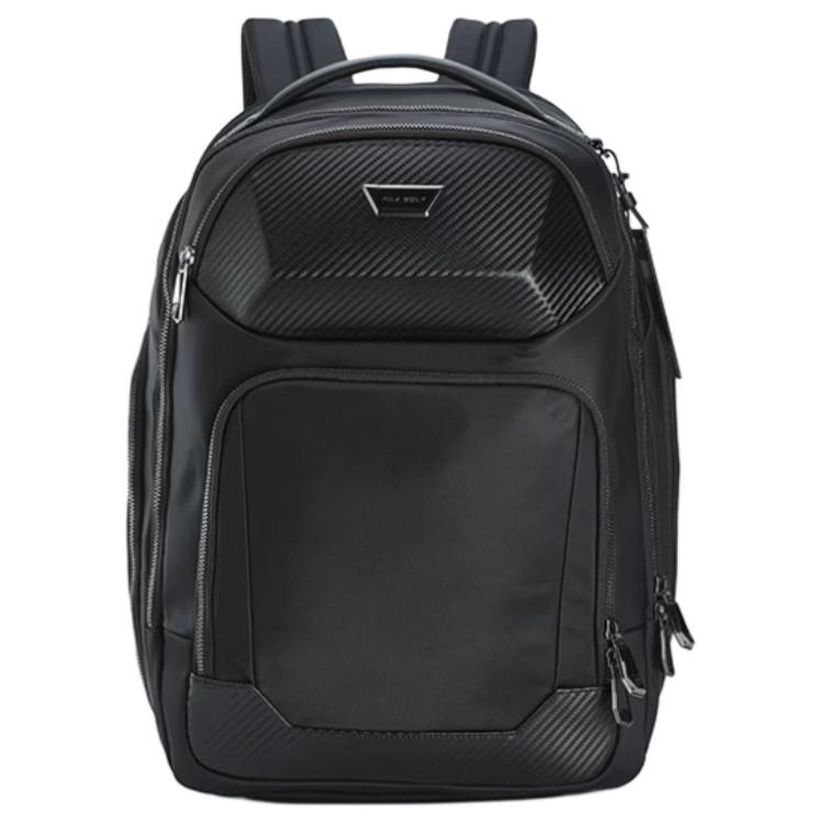 

FILA Fashionable Convenient Zipper Closure Fabric Backpack Mini Unisex backpack Black A13M445103FBK Black,Extra Small