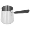 350ml Capacity Coffee Warmer Stainless Steel Melting Pot Butter Warmer  Lattes Preparation