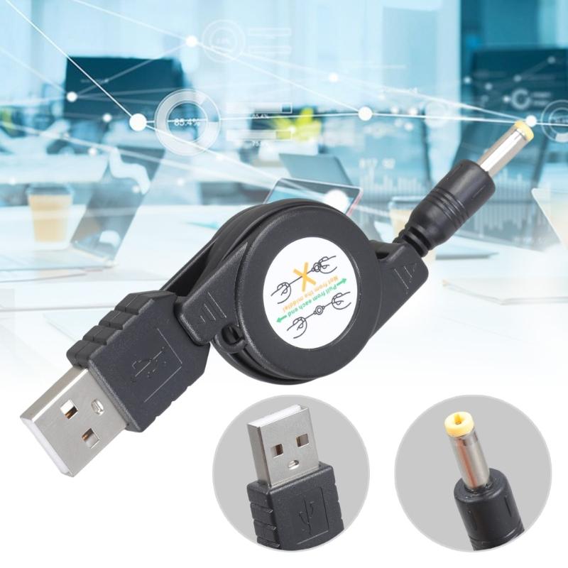 Expandable USB Charging Cable Power Wire Feature 4.0x1.7mm Connectors Output For Gaming Devices Fan Speakers