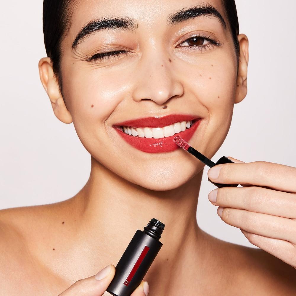 Westman Atelier Squeaky Clean Liquid Lip Hydrating Lip Balm 0.21 Oz  6.5 Ml Pipsqueak Bright Brick