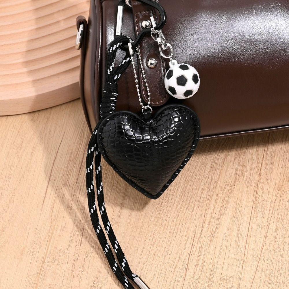 

Woven Rope Braided Rope Car Keyrings Basketball Love Football Bag Charm Children Girl Style E