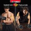 XTEP Hex Rubber Coated Dumbbells