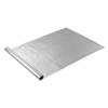Double Reflective Insulation Roll, Perforated Woven Fabric Radiant Barrier, 0.15mm 76.2m x 1.22m, Double-Sided Aluminum Foil Heat Reflective Shield,