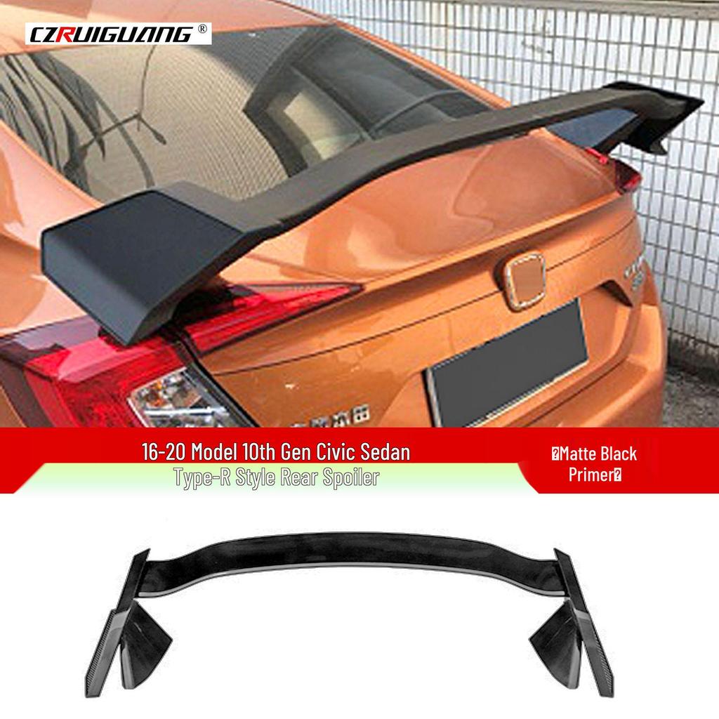 Civic Type-R Rear Spoiler Kit for 16th-19th Gen - Easy Install