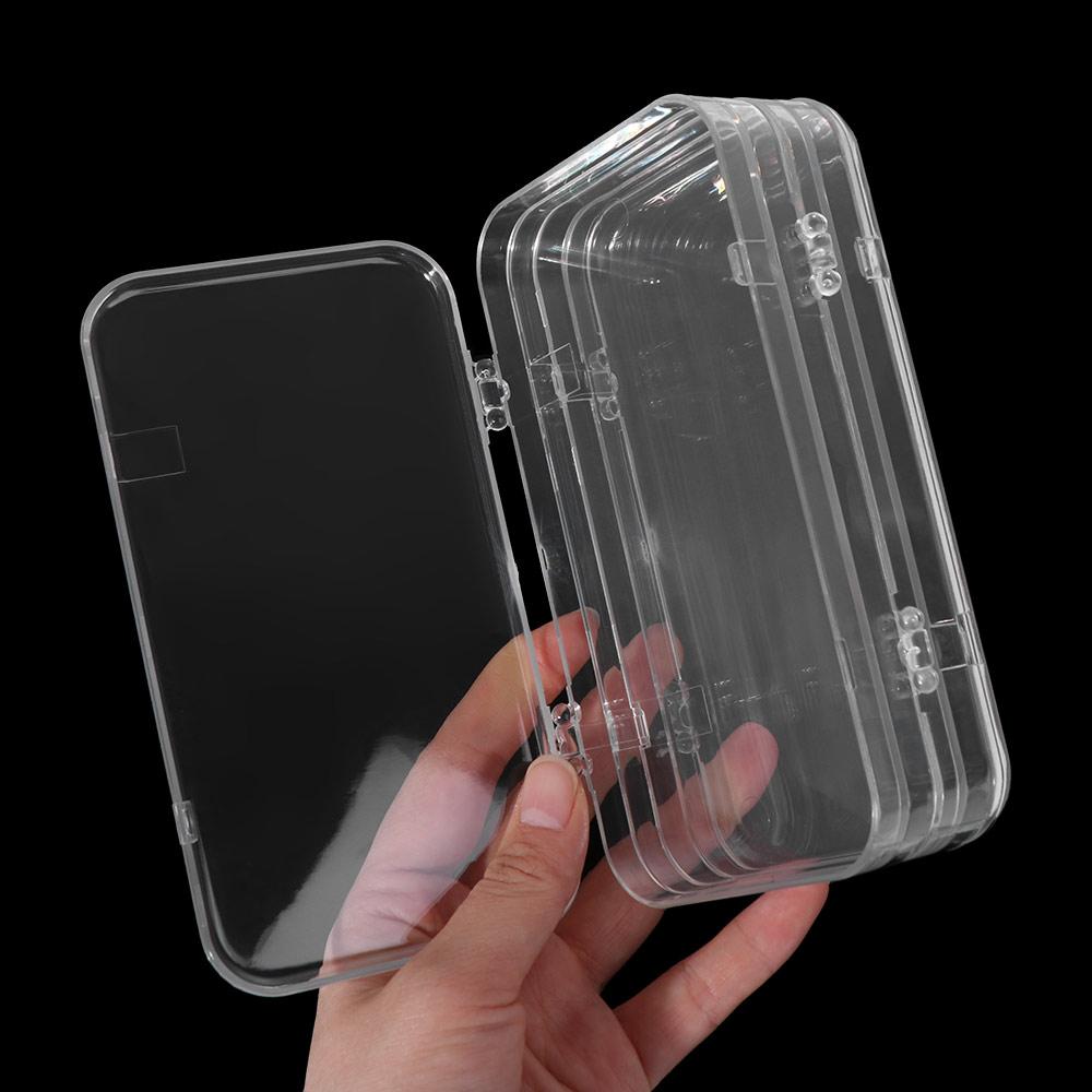 3 Layer Artificial Nail Display Organizer Foldable Nail Tips Display Holder  Travel