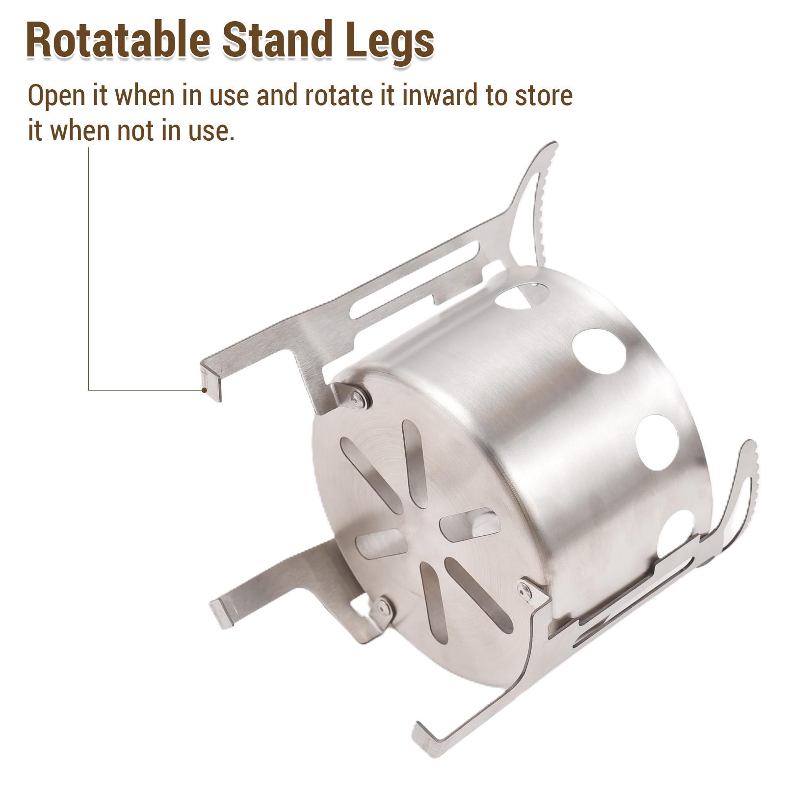 Мини-спиртовая плита для кемпинга — фото 7
