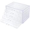 AllBright Bead Cabinet, Bead Case, Accessory Case, Storage Case, Small Item Organizer (5 Tiers, 120 Compartments)