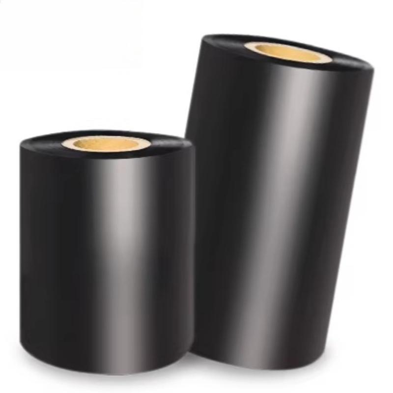 Clear All Resin Carbon Ribbon Barcode Label Heat Transfer Paper Wear Resistant Color Rendering Water Oilproof Print Ribbons