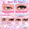 Natural Look False Eyelashes Wispy Style Fake Eyelash 3D Faux Mink Lash  Makeup Enhancement