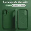 NEW For Magsafe Liquid Silicone Phone Case For iPhone 16 15 13 14 11 12 Pro Max 16 15 Plus Magnetic Wireless Charging Soft Cover