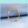 Fashionable Loop Mobius Ring For Women Featuring Sophisticated Minimalist Aesthetic