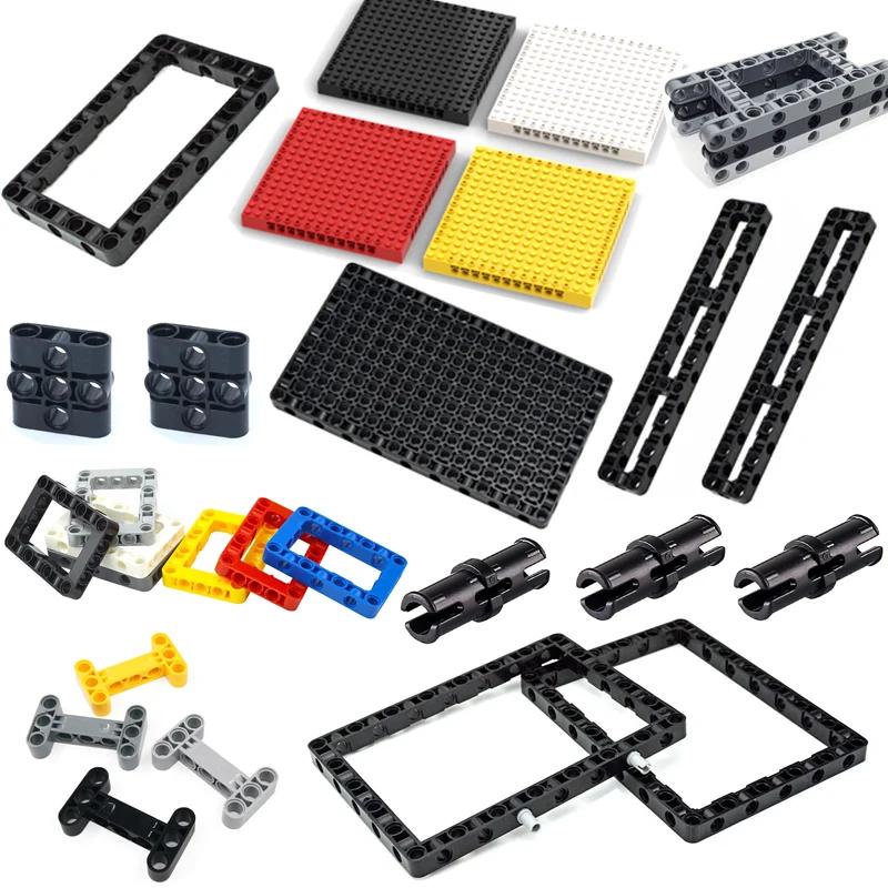 MOC High-Tech Thick Bricks Modified Liftarm Beam Hole Square Frame Arms Building Block Parts DIY Toys 64179 64179 39794 67491