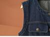 Women's 2025 Autumn Fashion Denim Vest and Wide-Leg Pants Set