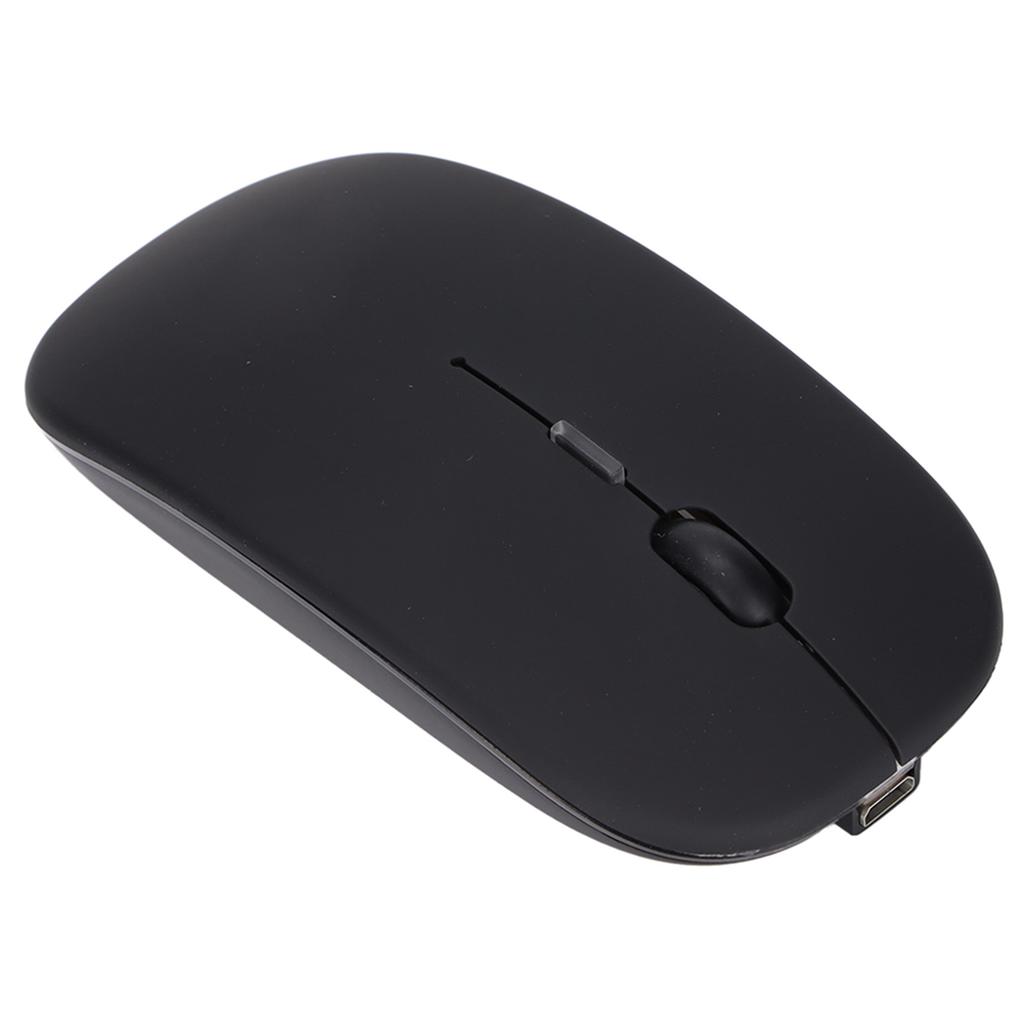 Wireless Optical Mouse 2.4GHz DPI Regulation Silent Switch Colorful Lights Office Light MouseBlack