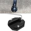Universal Motorcycle Kickstand Foot Side Stand Extension Pad Replacement for Most Honda Yamaha Kawasaki Suzuki Harley Models Aluminium Kickstand