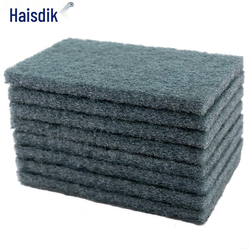 Heavy-Duty Nylon Emery Scouring Pads