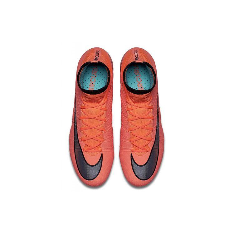 Nike Artificial Turf AG (Rubber Short Studs) Shock Absorbing Non-Slip Durable Soccer Shoes Men Soccer Shoes Orange 717138-803