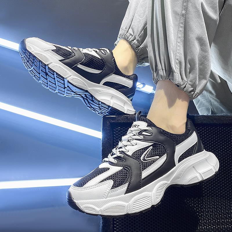 22 New Casual Sports Shoes Thick-soled Breathable and Light Running Dad Shoes