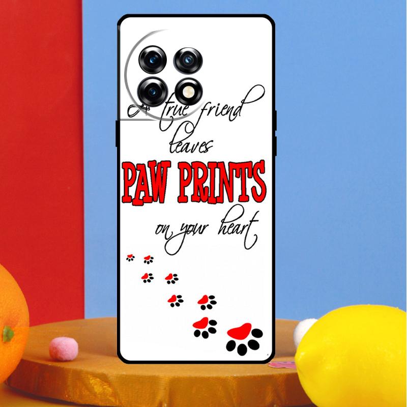 Dog Friends Cat Pet Paws Cover For OnePlus 12 11 13 13R 12R 10 Pro 8T 10T OnePlus Nord 4 CE 2 3 Lite N10 N20 N30 Case