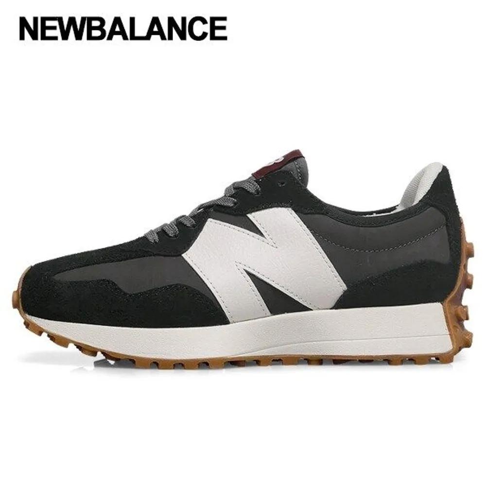 New Balance (Authentic) Unisex 327 Sneakers Black Moonbeam WS327KC 245