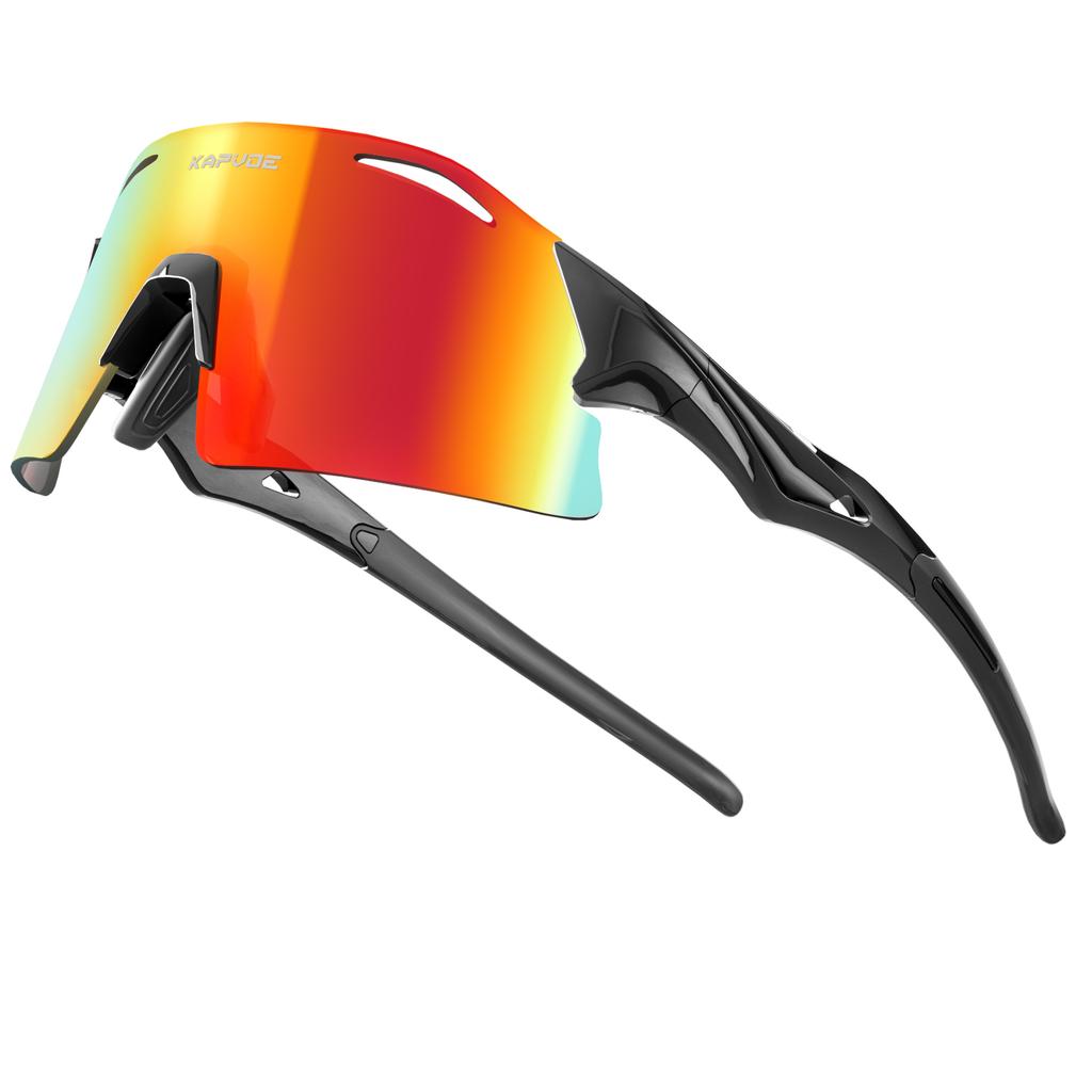 Kapvoe Fashion Sunglasses for Men Photochromic Cycling Glasses UV400 Eyewear Women Bike Driving Sports Marathon Triathlon