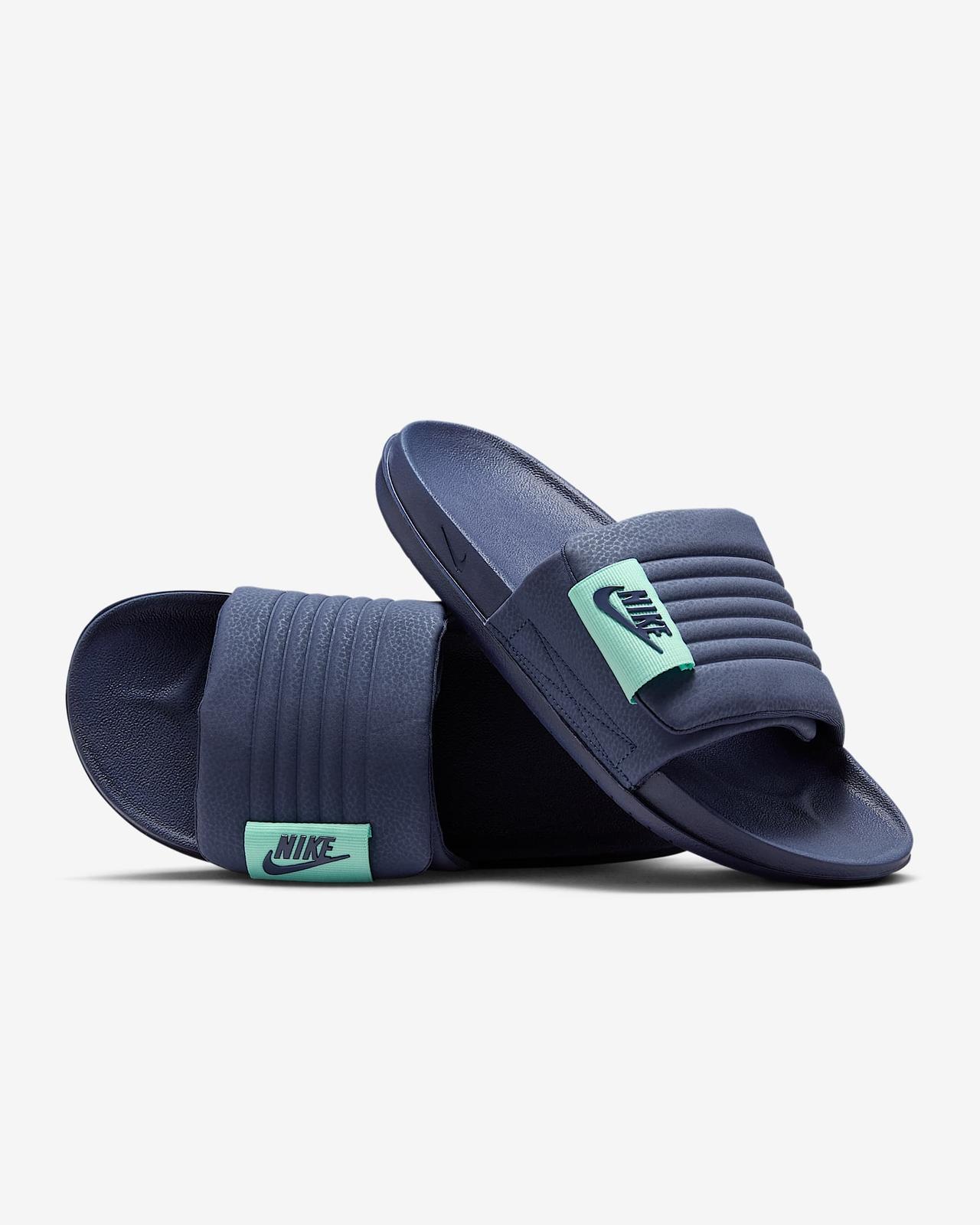DQ9624-401 Nike Offcourt Adjust Midnight Navy Mint Foam Midnight Navy (Men s) 8