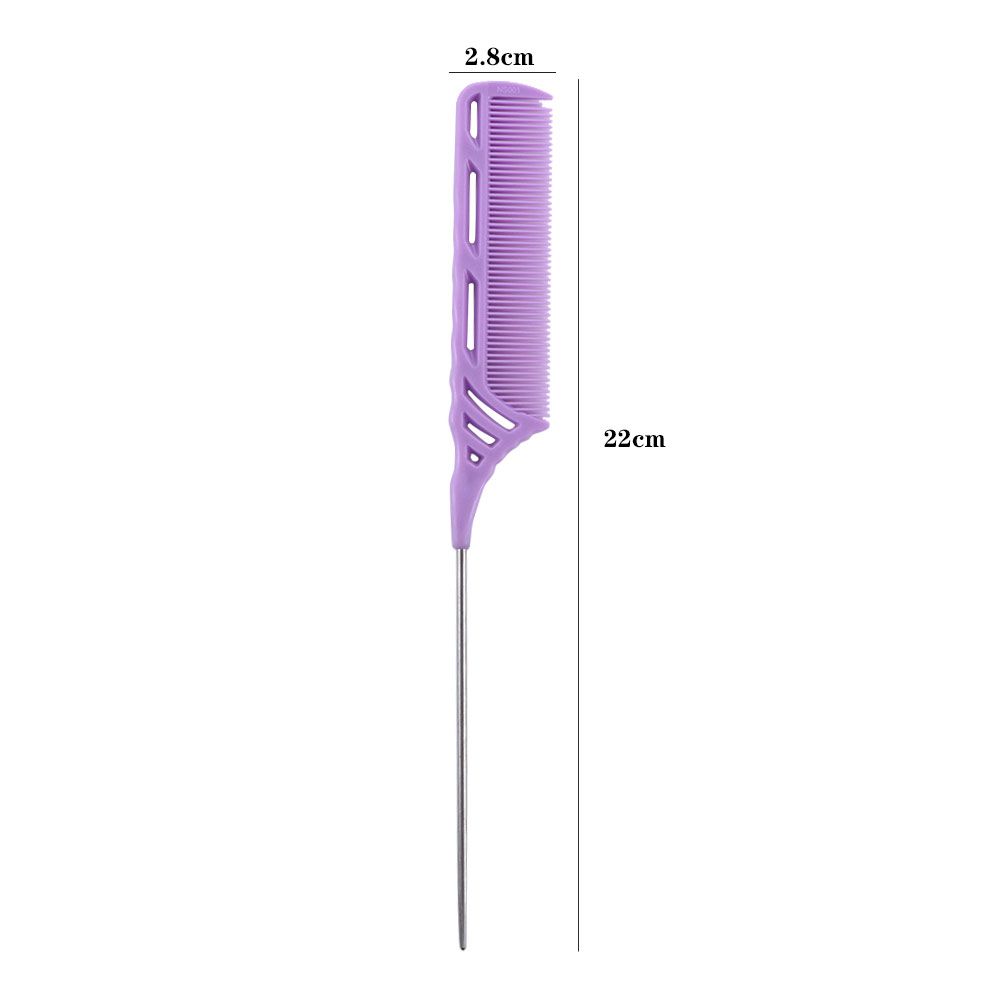 Hairdressing Hair Beauty Tools Hair Cutting Fine-tooth Rat Tail Combs Hair Edge Trimmer Sharp Tail Styling Comb Hair Tail Comb