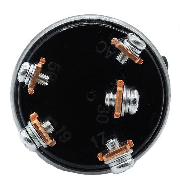 Silver Metal Ignition Switch & Key (72098283) for Tractors - Compatible with OPP Bags