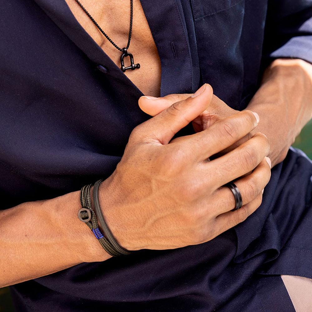 Pig&Hen Navak 6 Rings - Black X Black