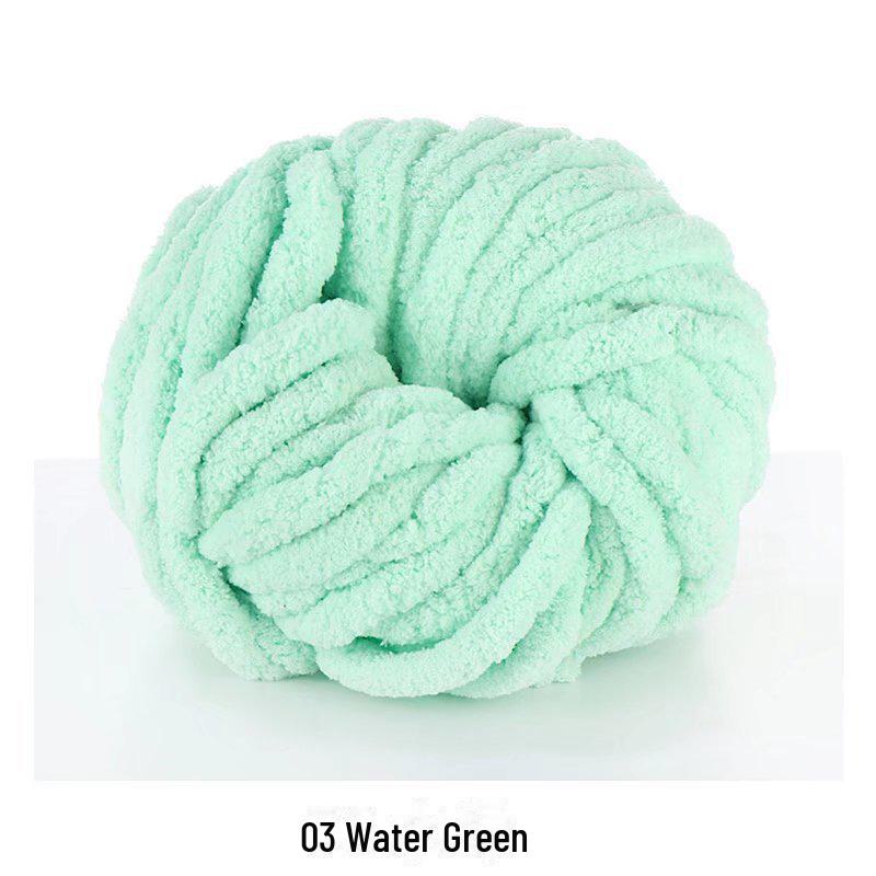 Isländische 2CM Extra Dicke Handgewebte Chenille Eisbar Decke